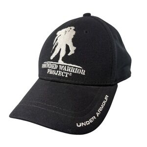 Under Armour Wounded Warrior Project Peer Mentor Black Snapback Hat 1251960 OSFA